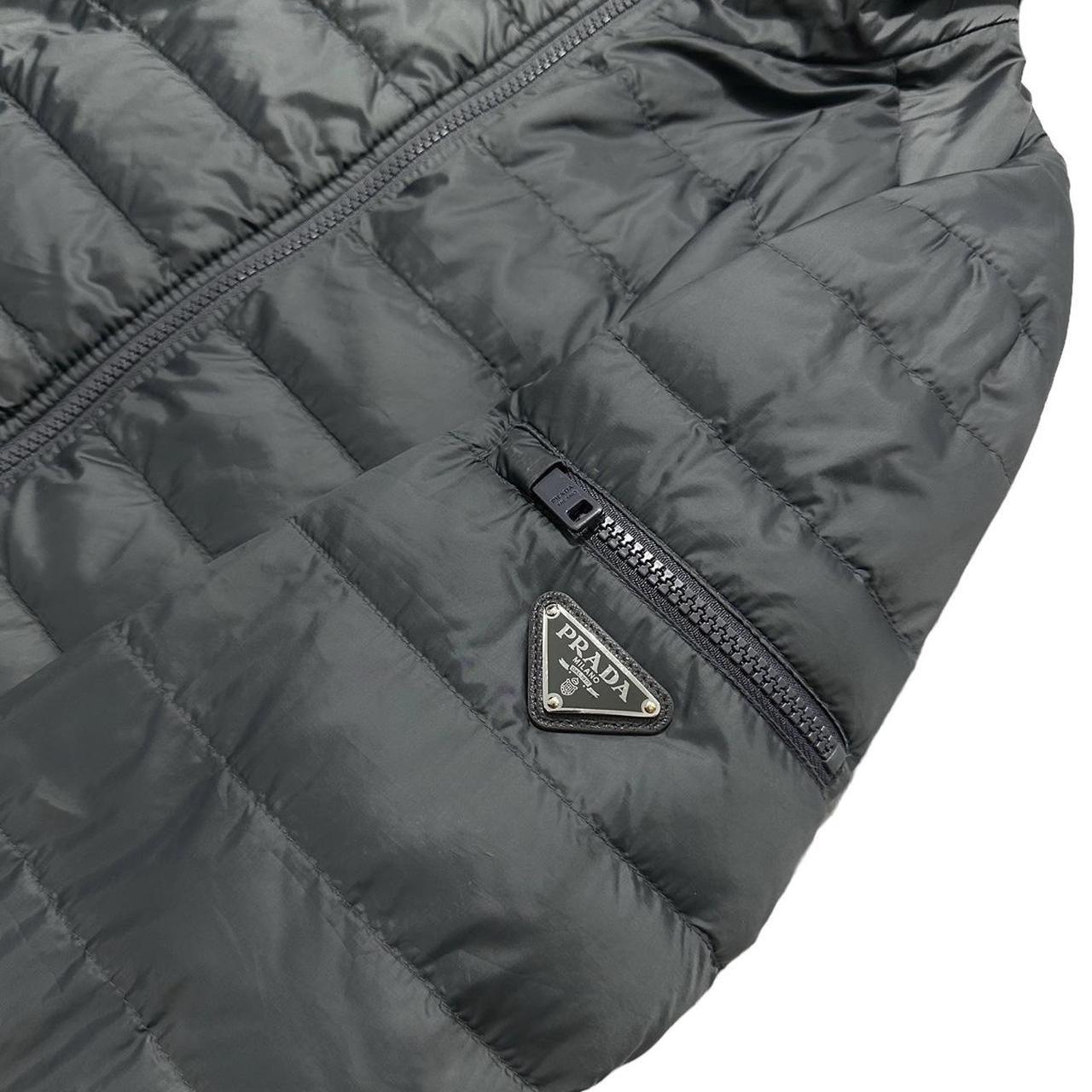 Prada Grey Down Puffer Jacket - Known Source