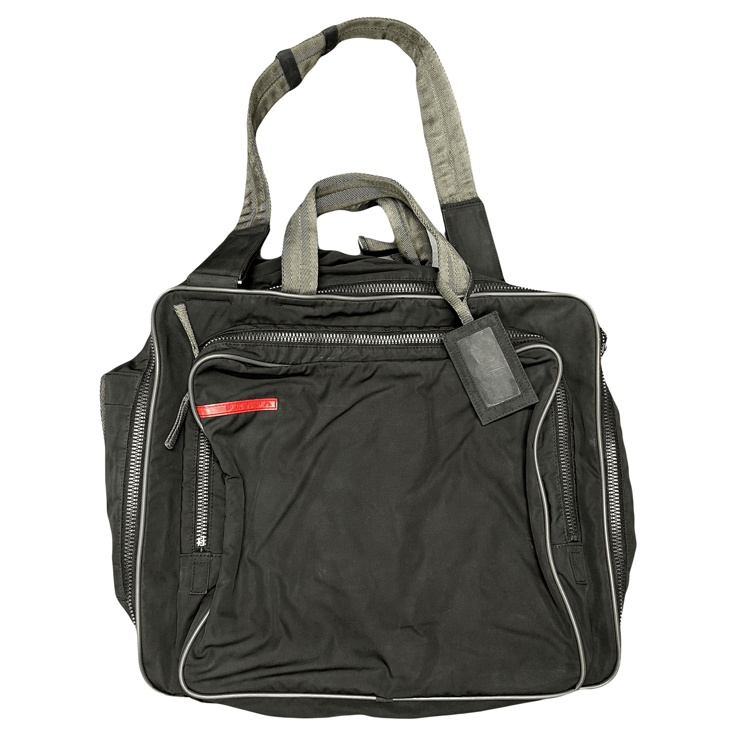 Prada Hold All Bag With Zippable Straps - Known Source