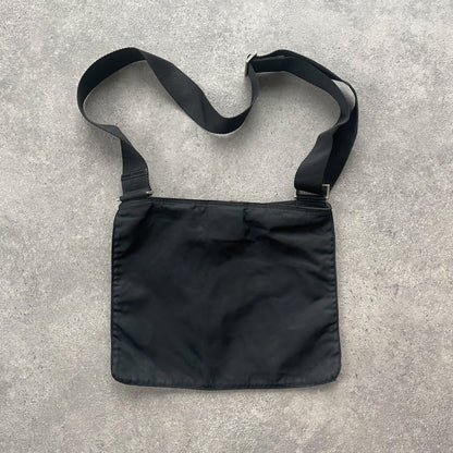 Prada Milano 2000s cross body nylon bag (12”x10”x5”) - Known Source