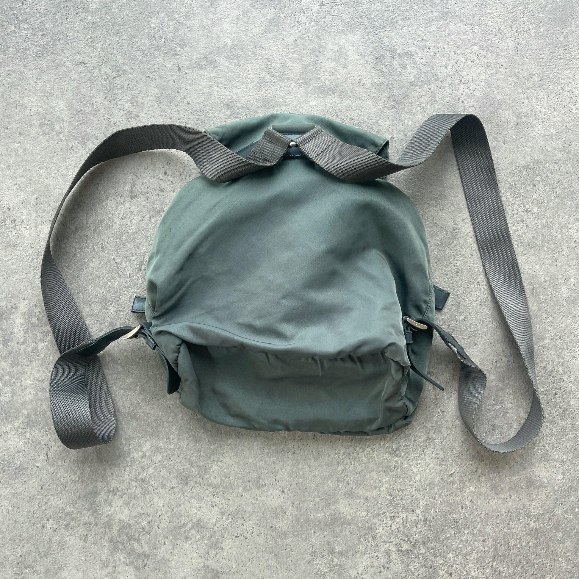 Prada Milano 2000s nylon mini backpack (12”x11”x5”) - Known Source