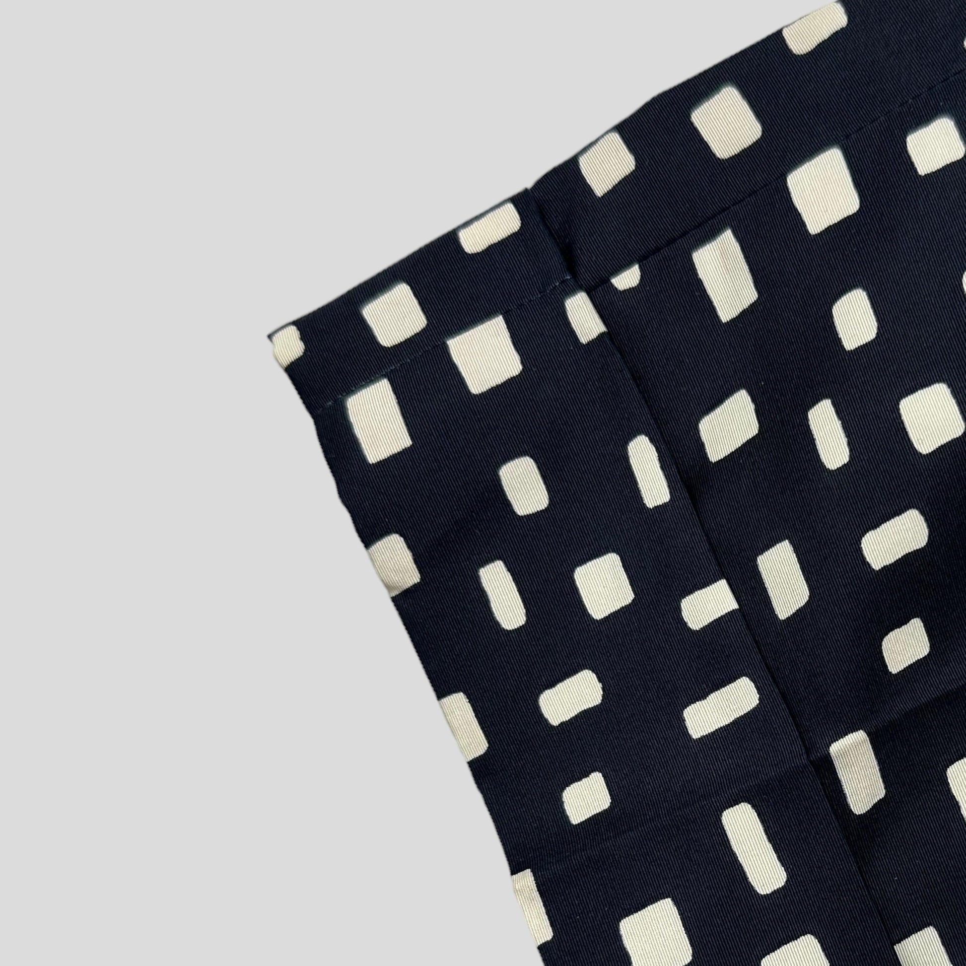 Prada Milano 2013 Silk Geometric Trousers - IT38 (UK8) - Known Source