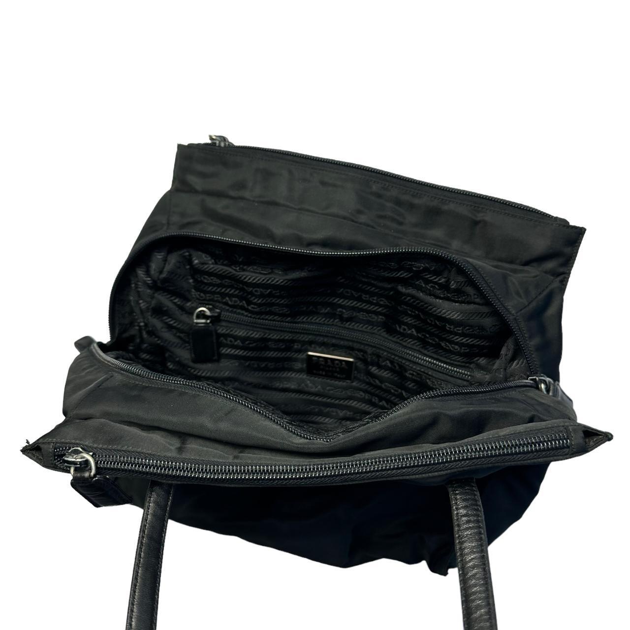 Prada nylon Black tote bag - Known Source