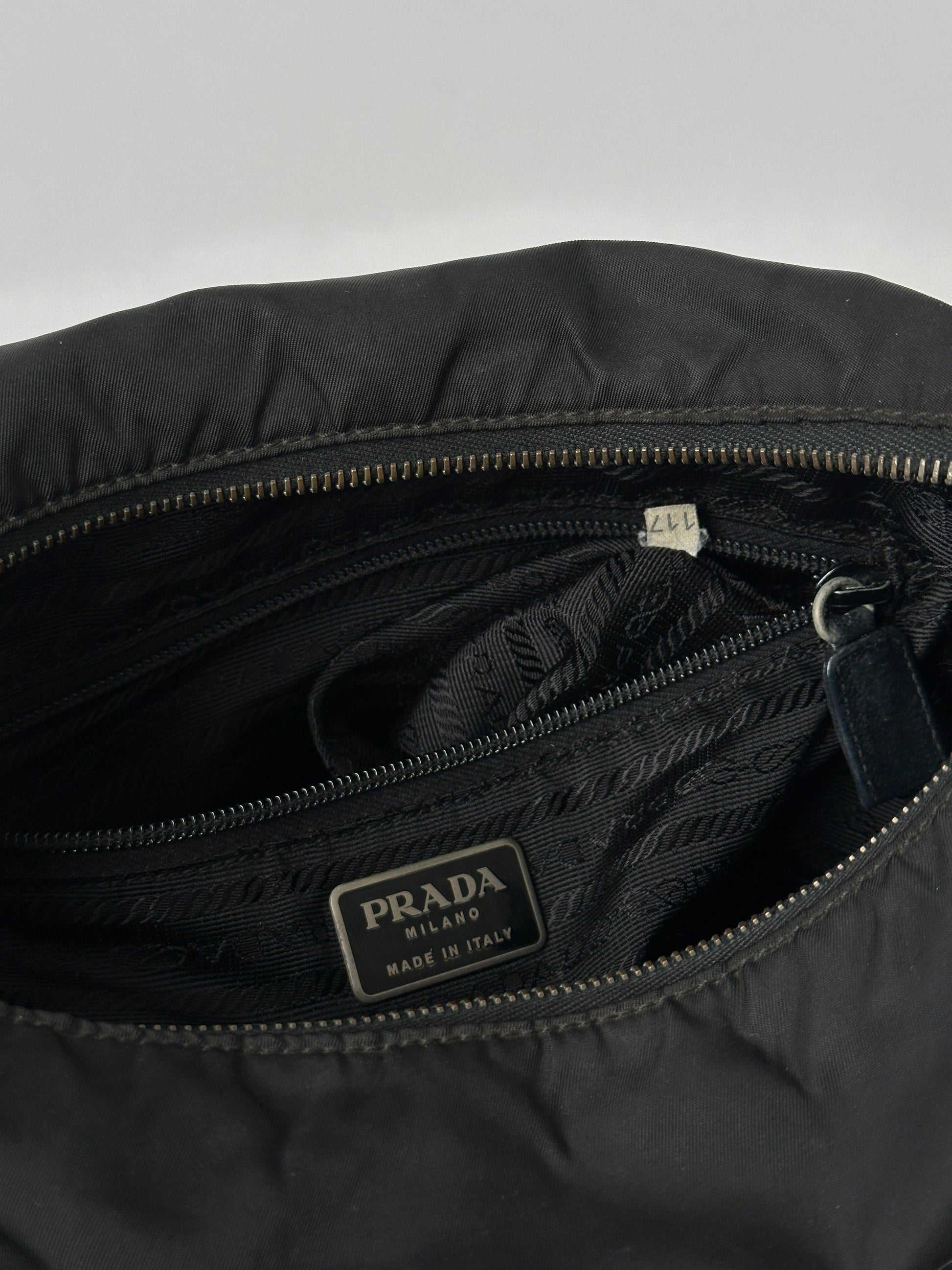 Prada Nylon Leather Crossbody Bag - Known Source