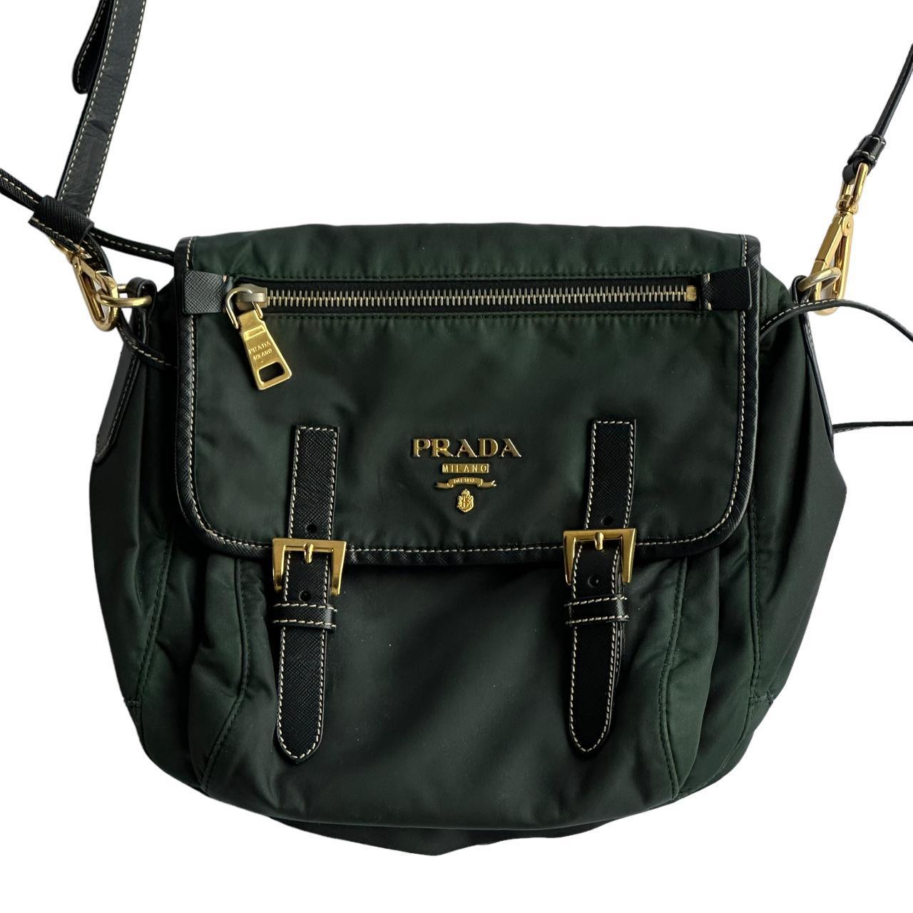 Prada Shoulder bag Green Gold - Known Source