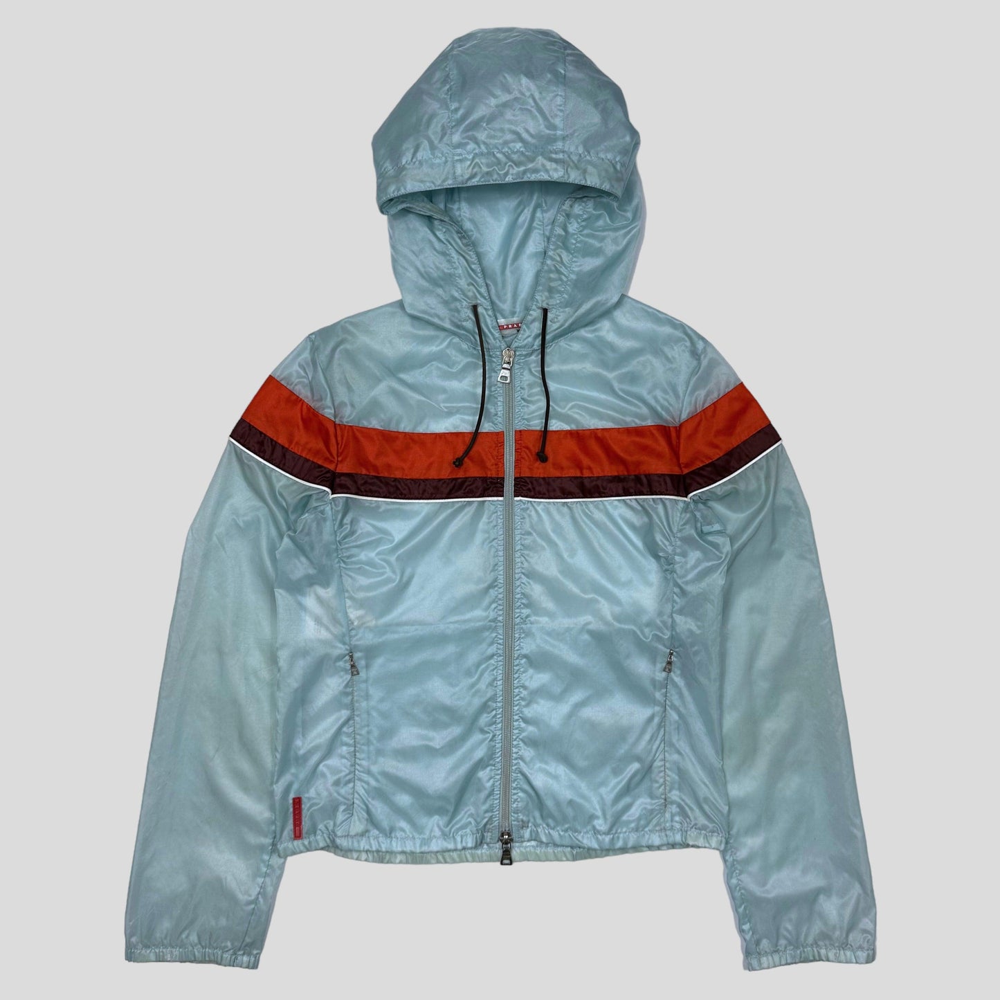 Prada Sport 00’s Transparent Baby Blue Jacket - S - Known Source