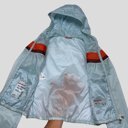 Prada Sport 00’s Transparent Baby Blue Jacket - S - Known Source