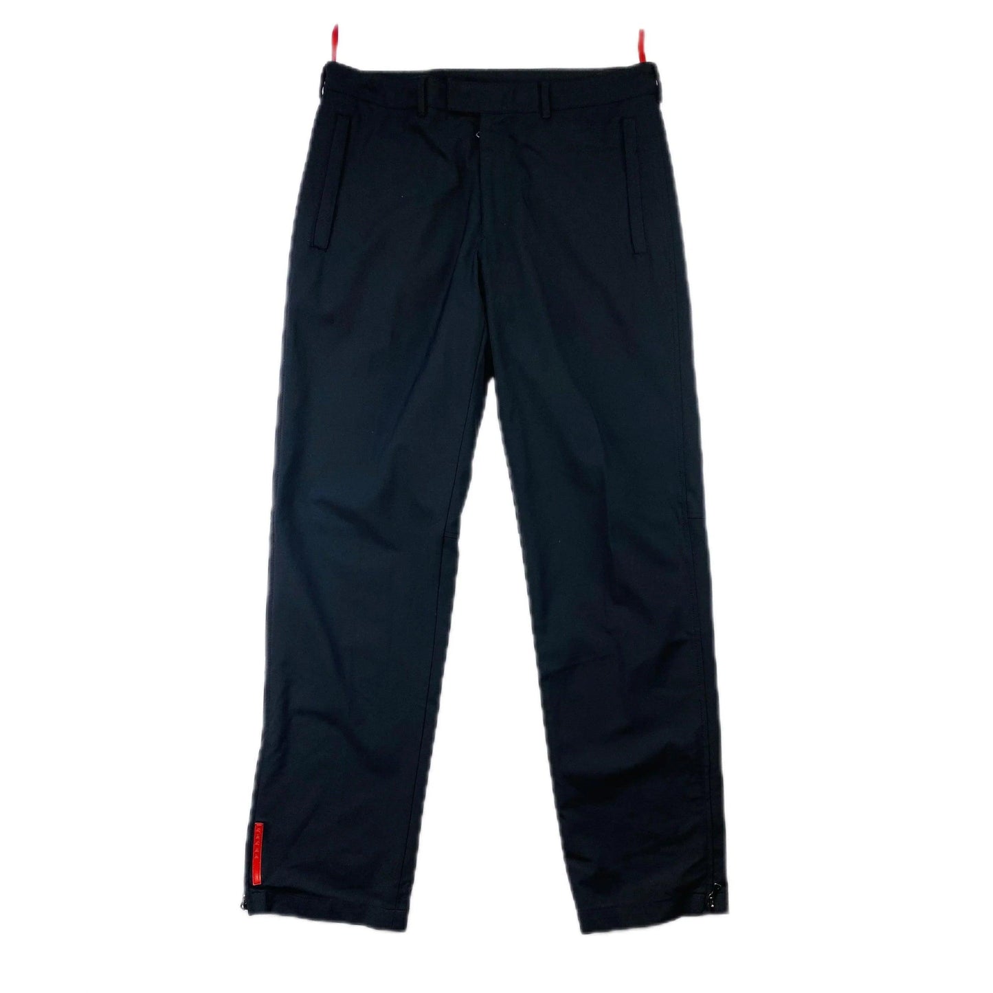PRADA SPORT 2000S RED TAB FLARED PANTS - Known Source