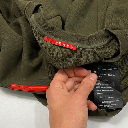 Prada Sport 2007 Khaki Crewneck - L/XL - Known Source