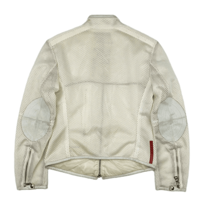 PRADA SPORT S/S 1999S MESH BIKER JACKET (S) - Known Source