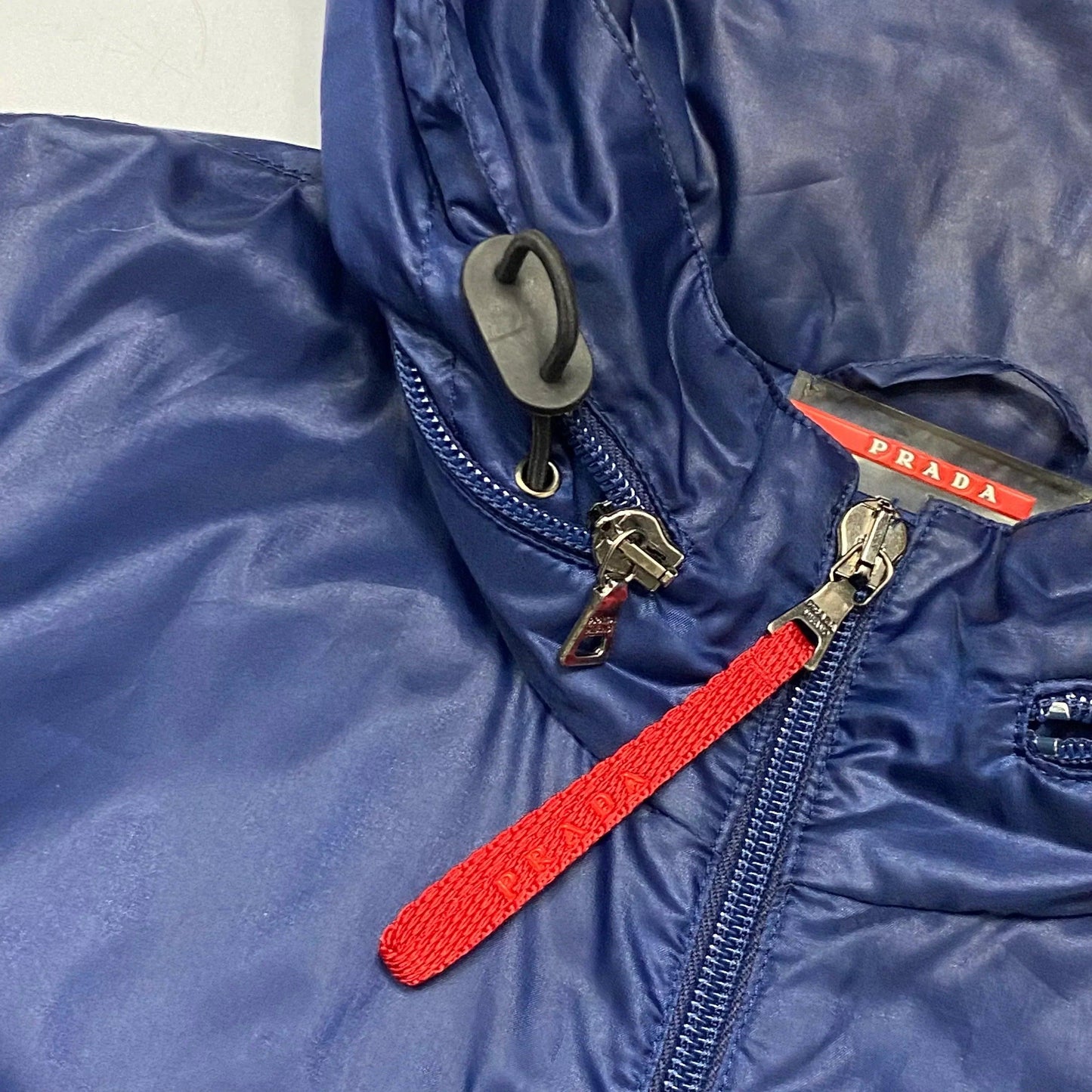 Prada Sport SS00 Convertible Nylon Reflective Jacket - L/XL - Known Source