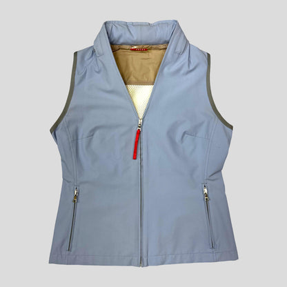 Prada Sport SS01 Hooded Mesh Back Gilet - IT44 (10/12) - Known Source