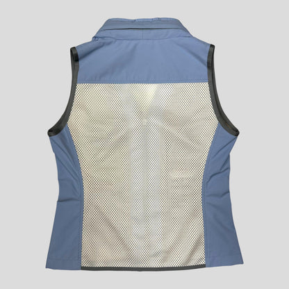 Prada Sport SS01 Hooded Mesh Back Gilet - IT44 (10/12) - Known Source