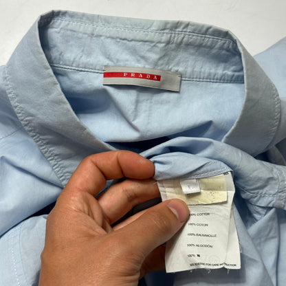 Prada Sport SS04 Panelled Pocket Shirt - M - Known Source