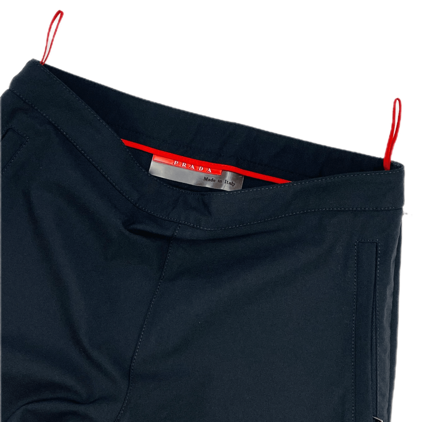 PRADA SPORT WOMENS RED TAB NAVY BOTTOMS - Known Source