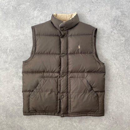 Ralph Lauren 1990s heavyweight down fill puffer gilet (L) - Known Source