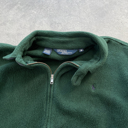 Ralph Lauren 1990s Polartec heavyweight fleece harrington jacket (M) - Known Source