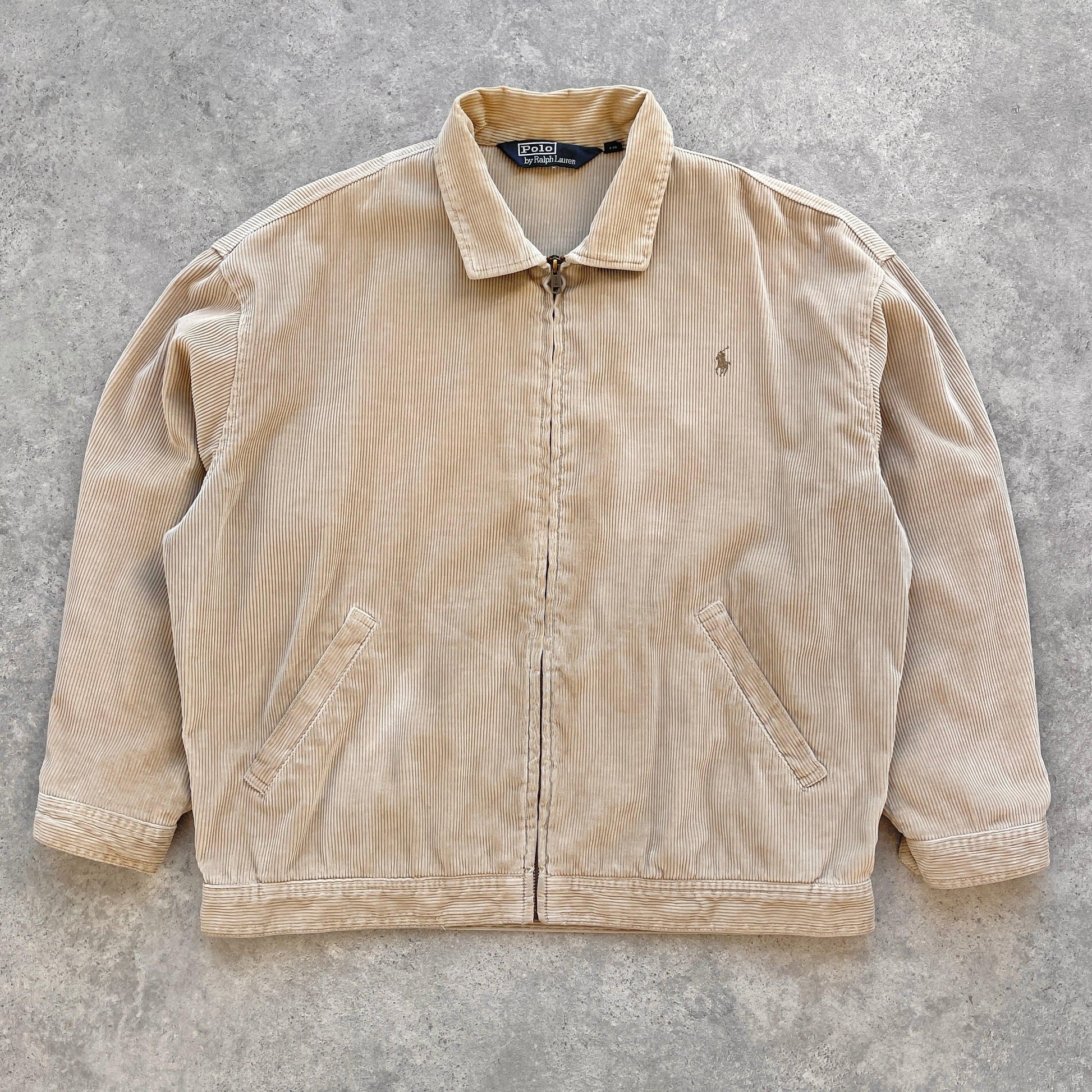 Ralph Lauren RARE 1990s corduroy heavyweight Harrington jacket (L) - Known Source