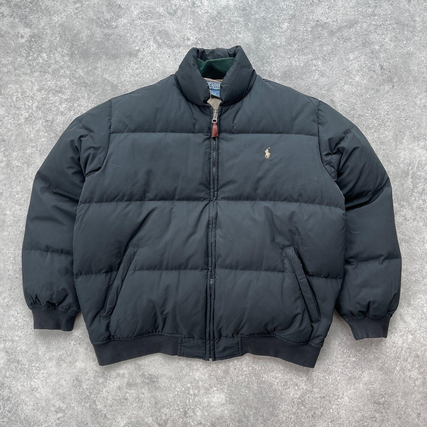 Ralph Lauren RARE 1990s heavyweight puffer bomber jacket (M) - Known Source