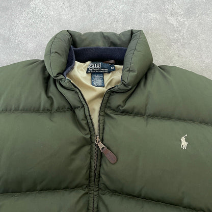 Ralph Lauren RARE 1990s heavyweight puffer bomber jacket (M) - Known Source