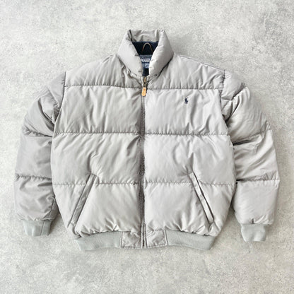 Ralph Lauren RARE 1990s heavyweight puffer bomber jacket (S) - Known Source