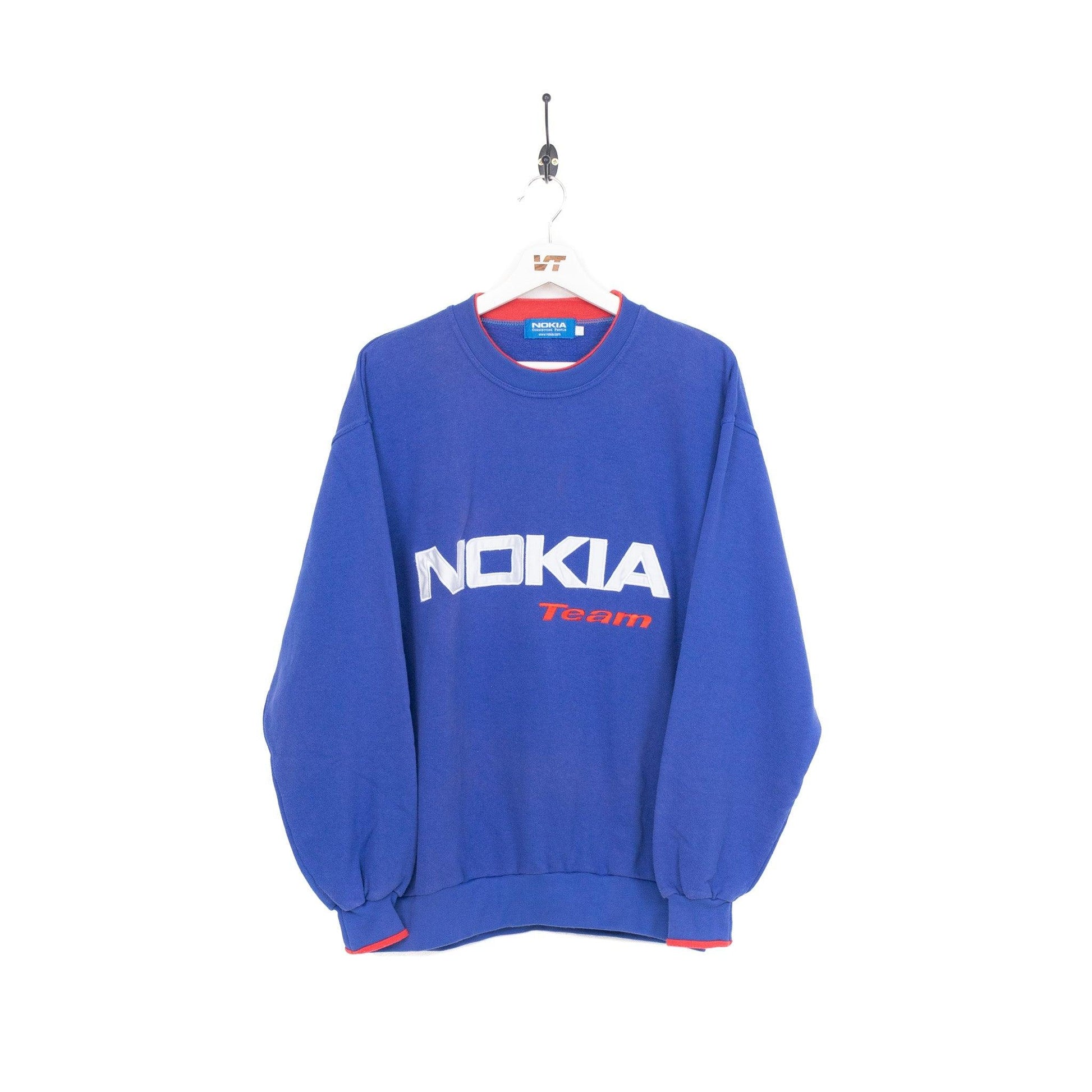 Rare 90s Nokia Embroidered Sweater - Known Source