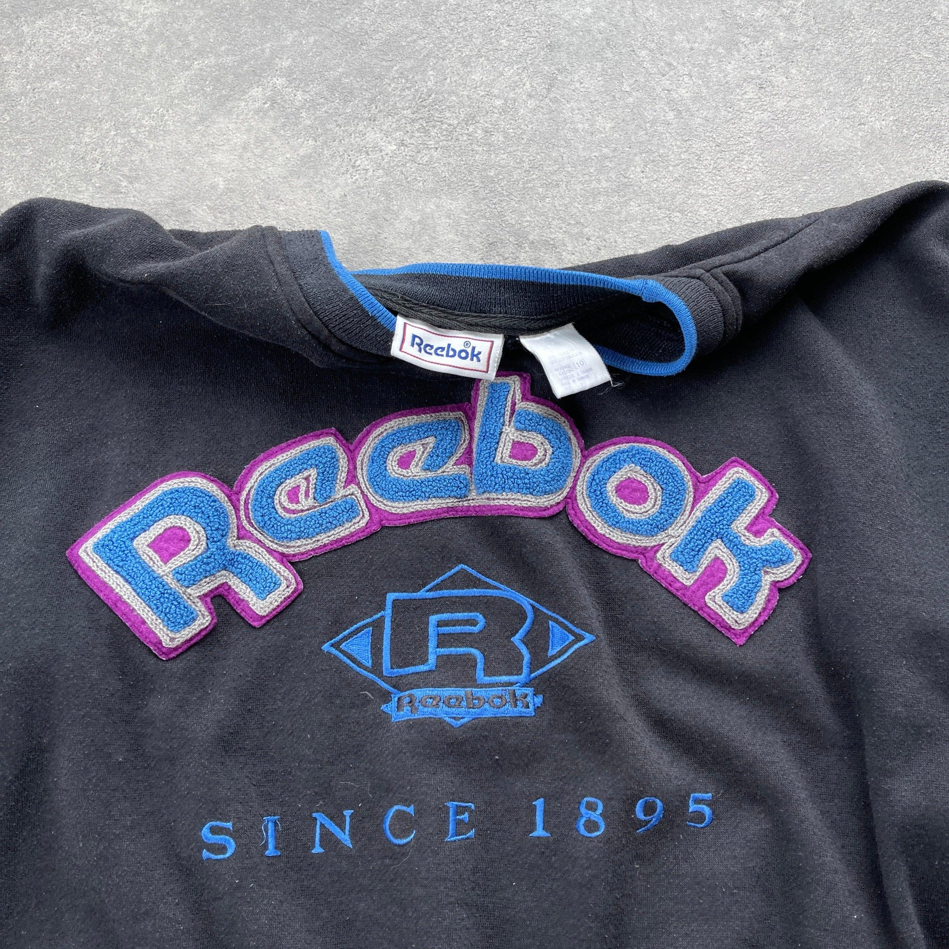 Reebok 1990s heavyweight embroidered sweatshirt (L) - Known Source