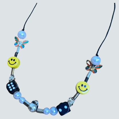 SALUTE EvaeMob Smiley Necklace Smiley Necklace or Bracelet - Known Source