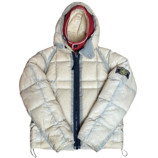 Stone Island A/W 2006 Opaque Down Jacket Tela Stella Hood (M) - Known Source