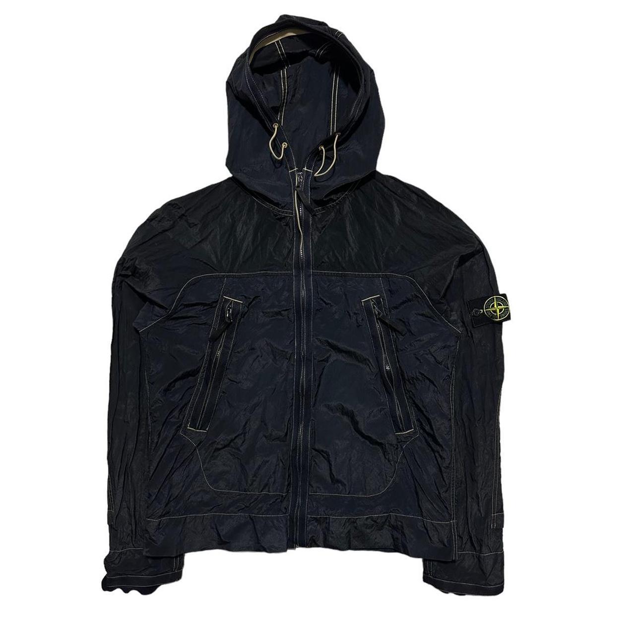 Stone Island Black & gold stich Nylon Jacket - Known Source