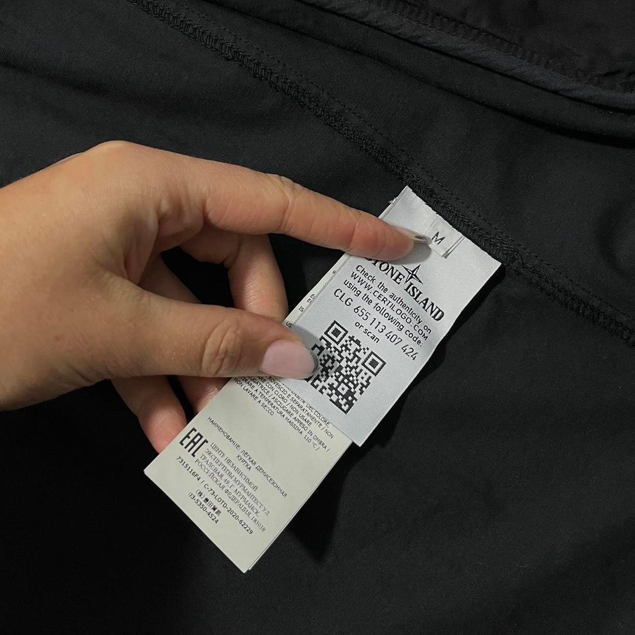 Stone island black ghost overshirt - Known Source