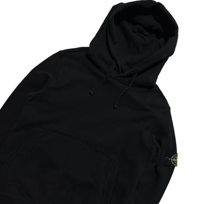 Stone Island Black Pullover Hoodie - Known Source