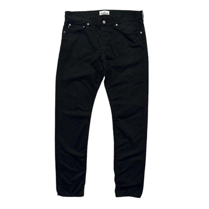 Stone Island Black Trousers - Known Source