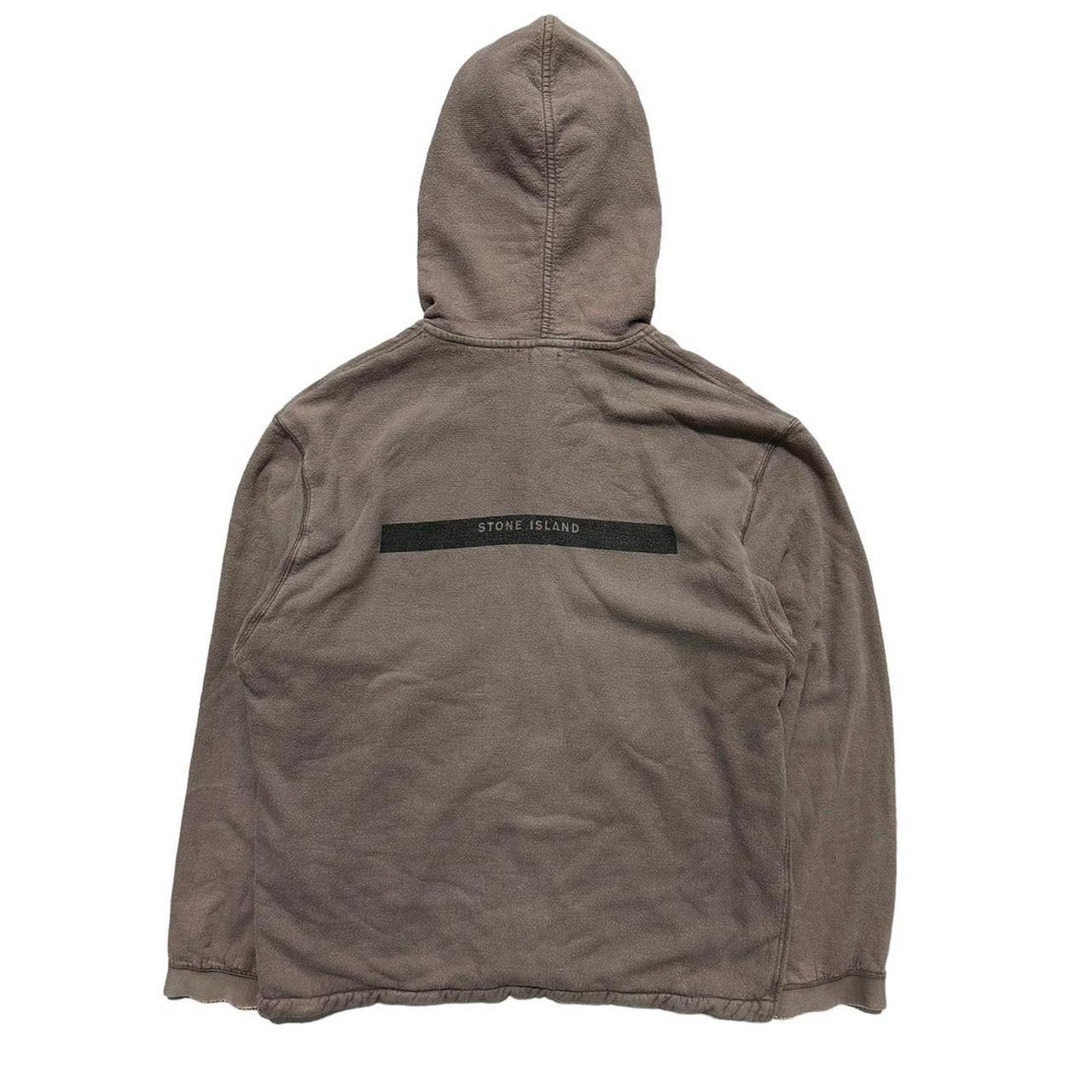 Stone Island Button Up Hooded Cotton Hoodie - Known Source