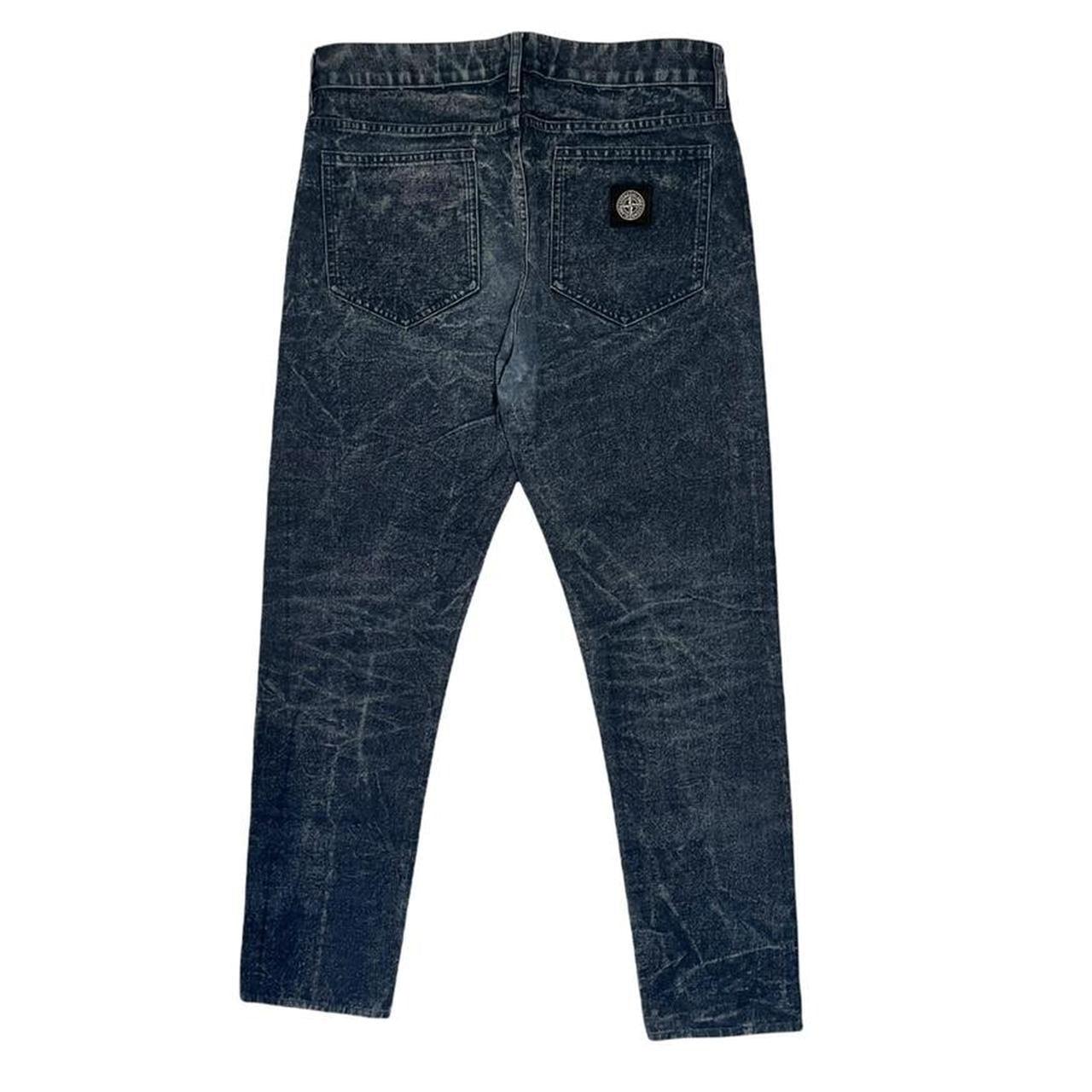Stone Island Denim Backprint Jeans - Known Source