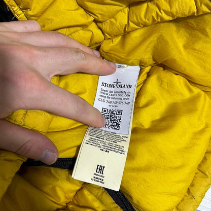 Stone Island Garment Dyed Down Crinkle Reps NY Zip Down Jacket - Known Source