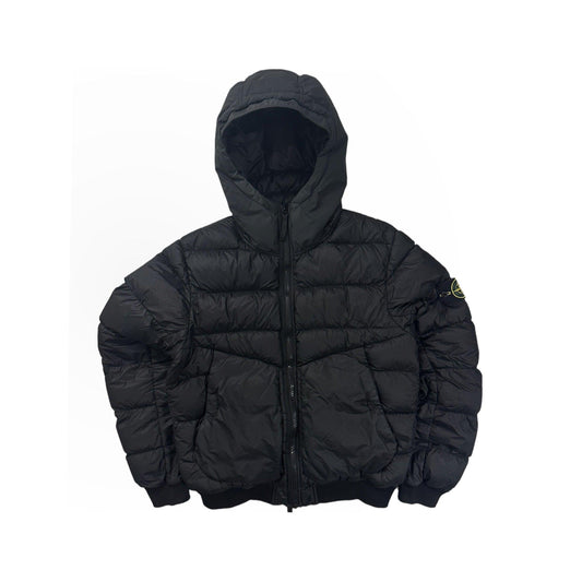 Stone Island Garment Dyed Down Crinkle Reps Puffer Jacket - Known Source