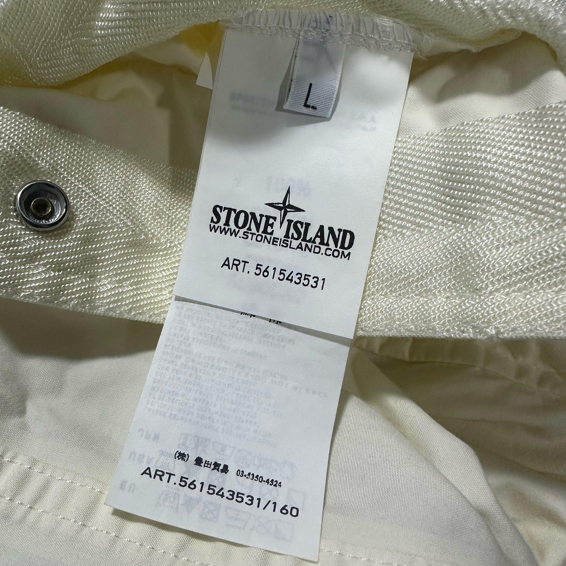 Stone Island Ghost Ventile Double Pocket Zip Up Jacket - Known Source