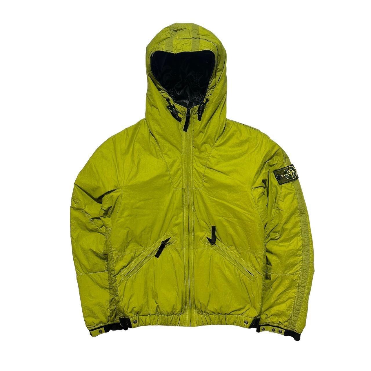 Stone Island Goose Down Mesh Badge Jacket from A/W 2008 - Known Source