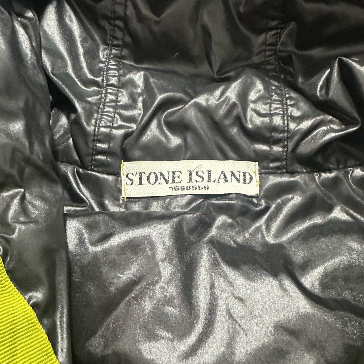 Stone Island Goose Down Mesh Badge Jacket from A/W 2008 - Known Source