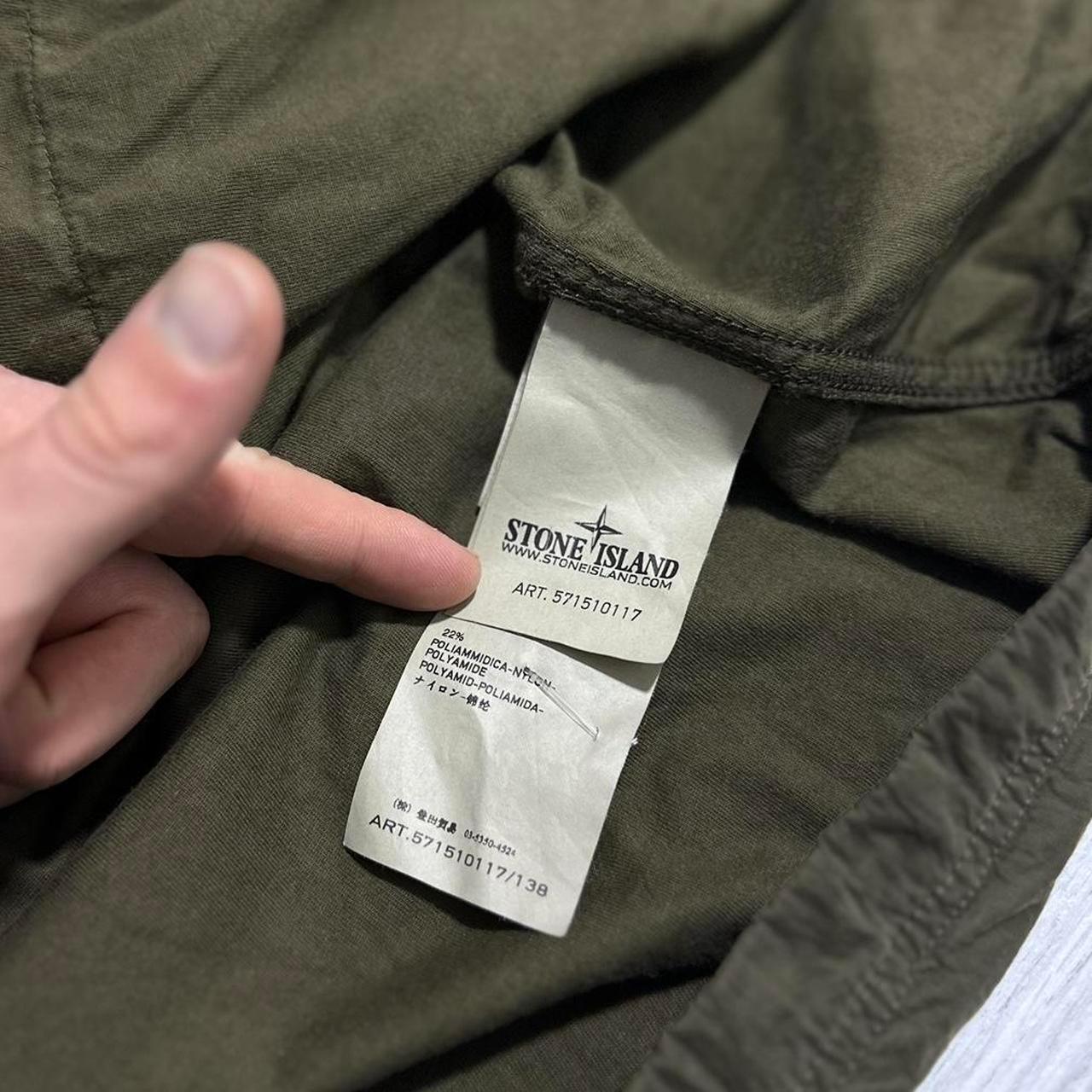 Stone Island Green Double Pocket Overshirt - Known Source