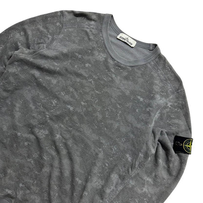 Stone Island Grey Camo Crewneck - Known Source