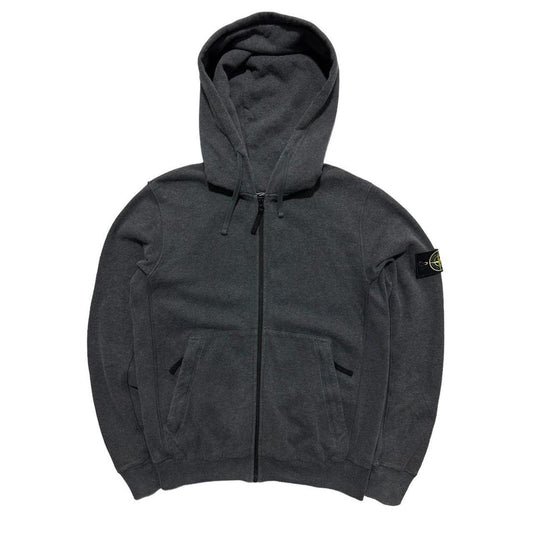 Stone Island Grey Zip Up Hoodie - Known Source