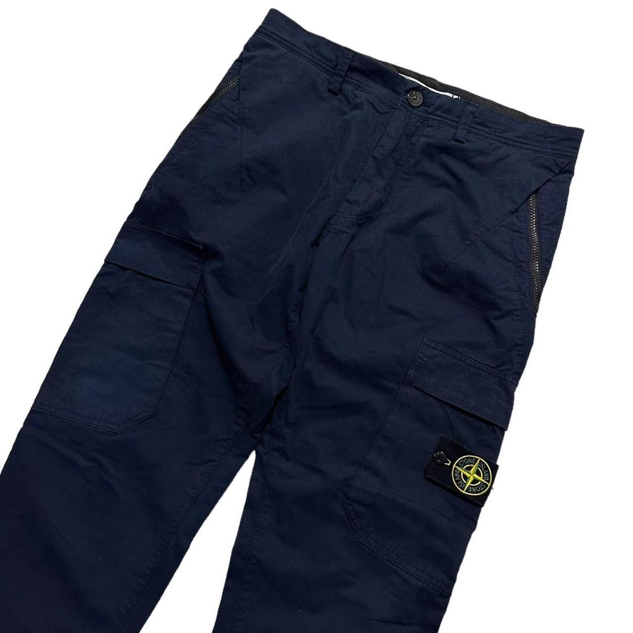 Stone Island Navy Cargos Bottoms - Known Source