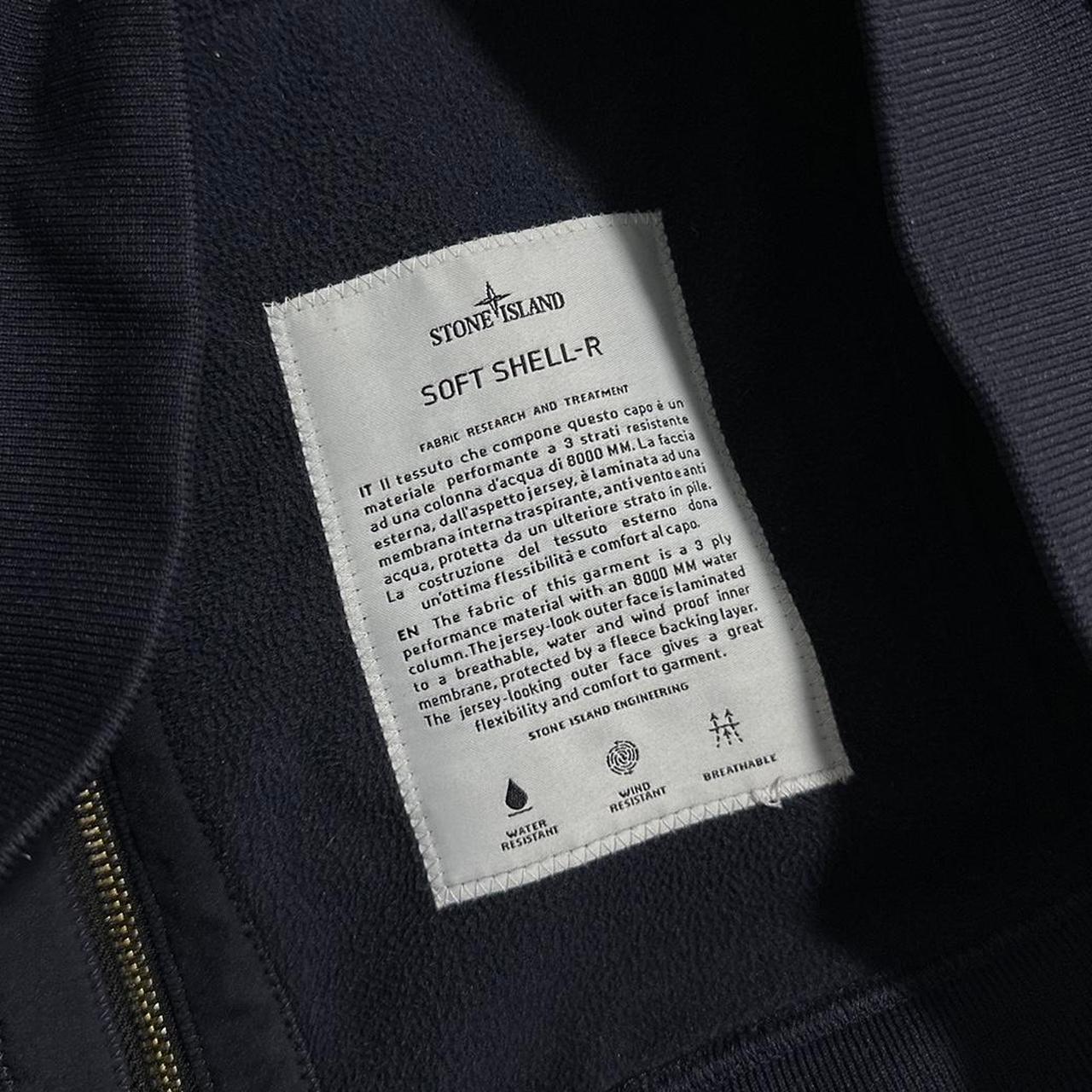 Stone Island Navy Soft Shell Jacket - Known Source