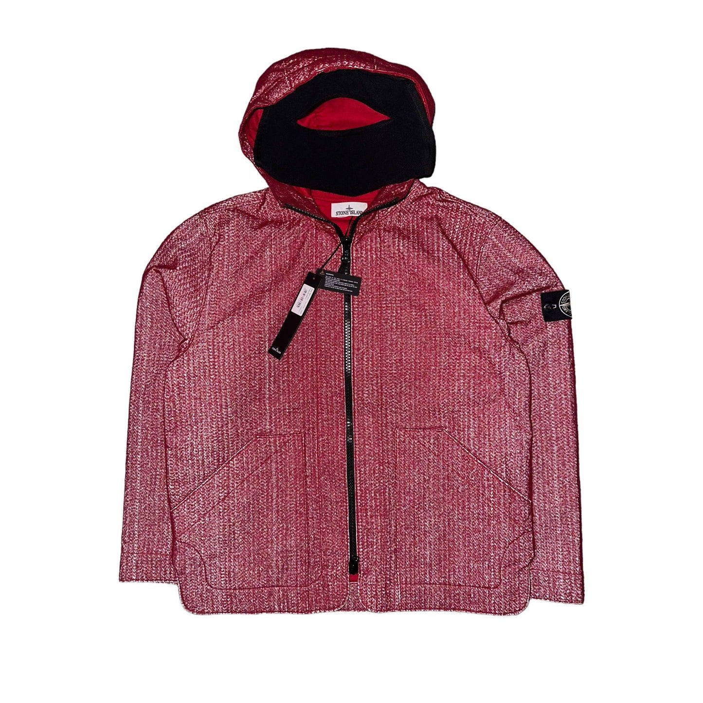 Stone Island Needle Punched Reflective Jacket with Special Process Badge - Known Source
