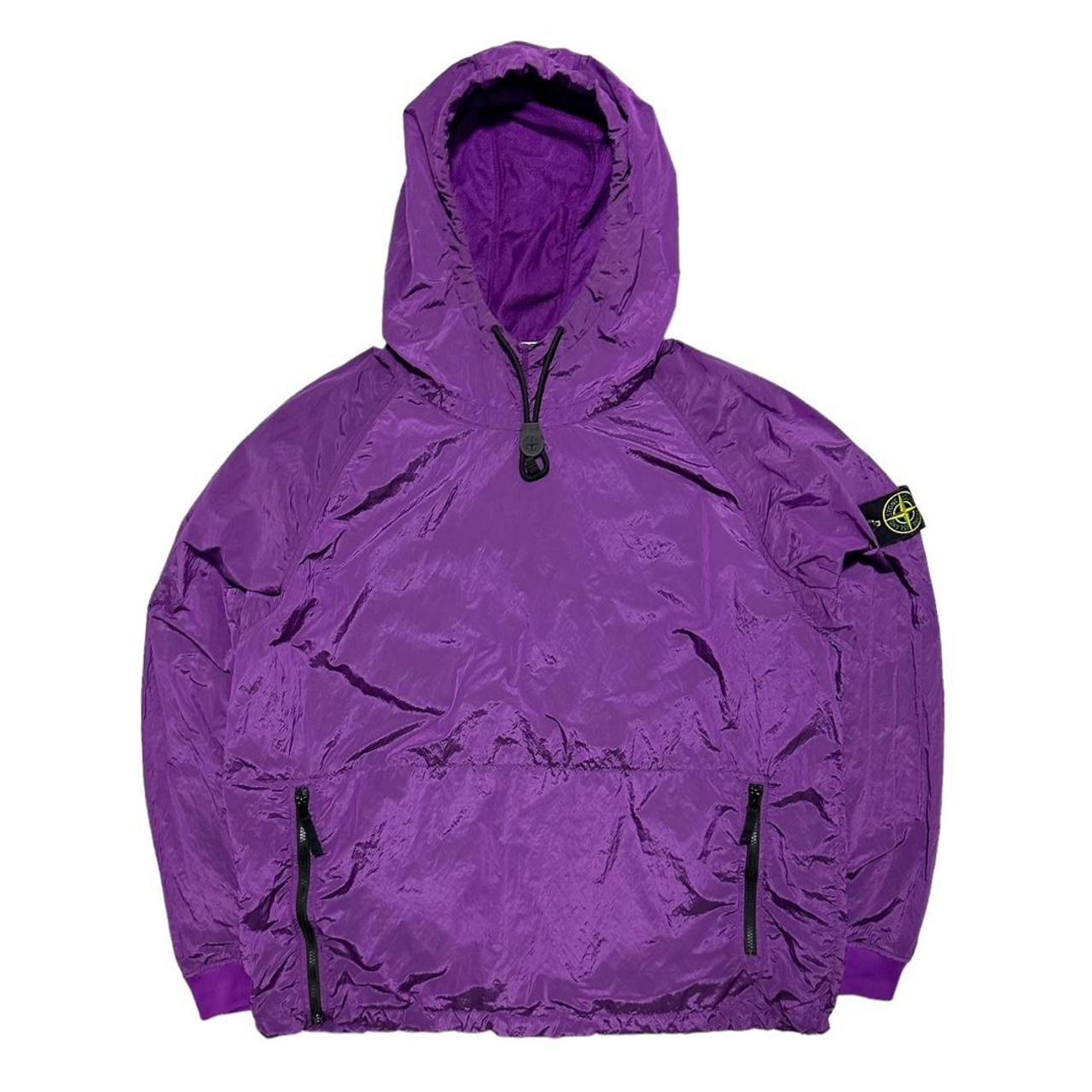 Stone Island Nylon Metal Purple Smock Jacket - Known Source