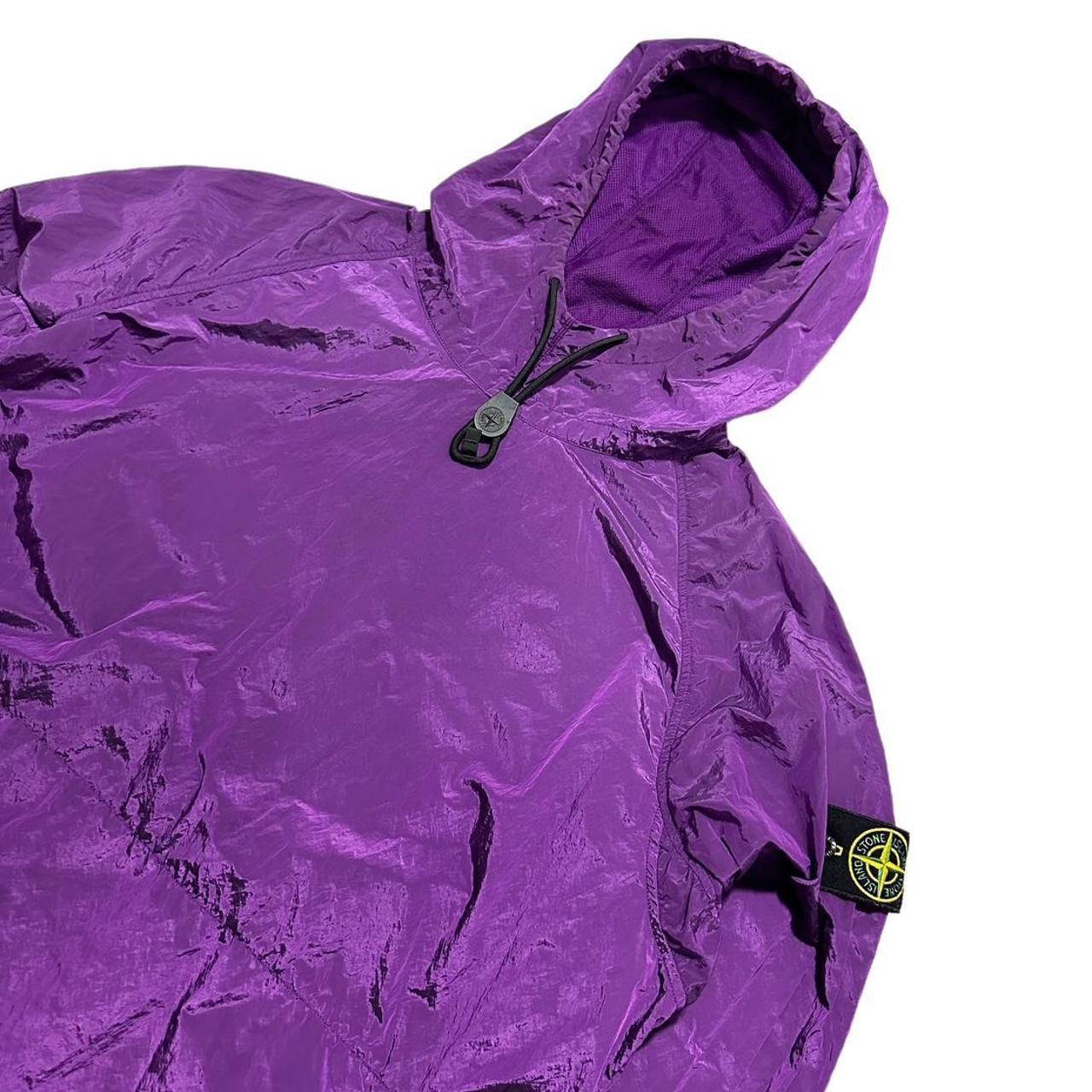 Stone Island Nylon Metal Purple Smock Jacket - Known Source