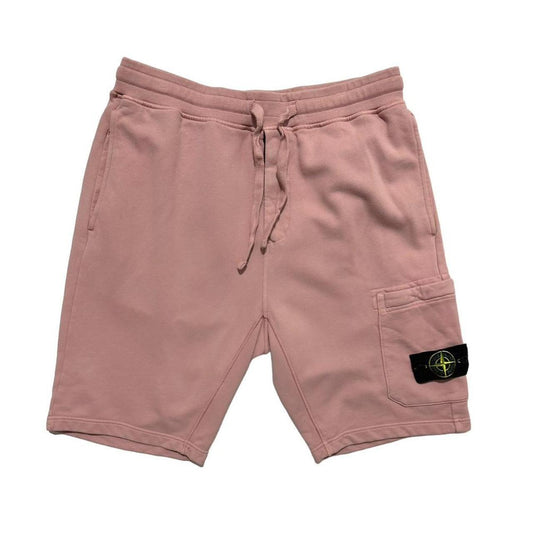 Stone Island Pink Sweatpants Shorts - Known Source