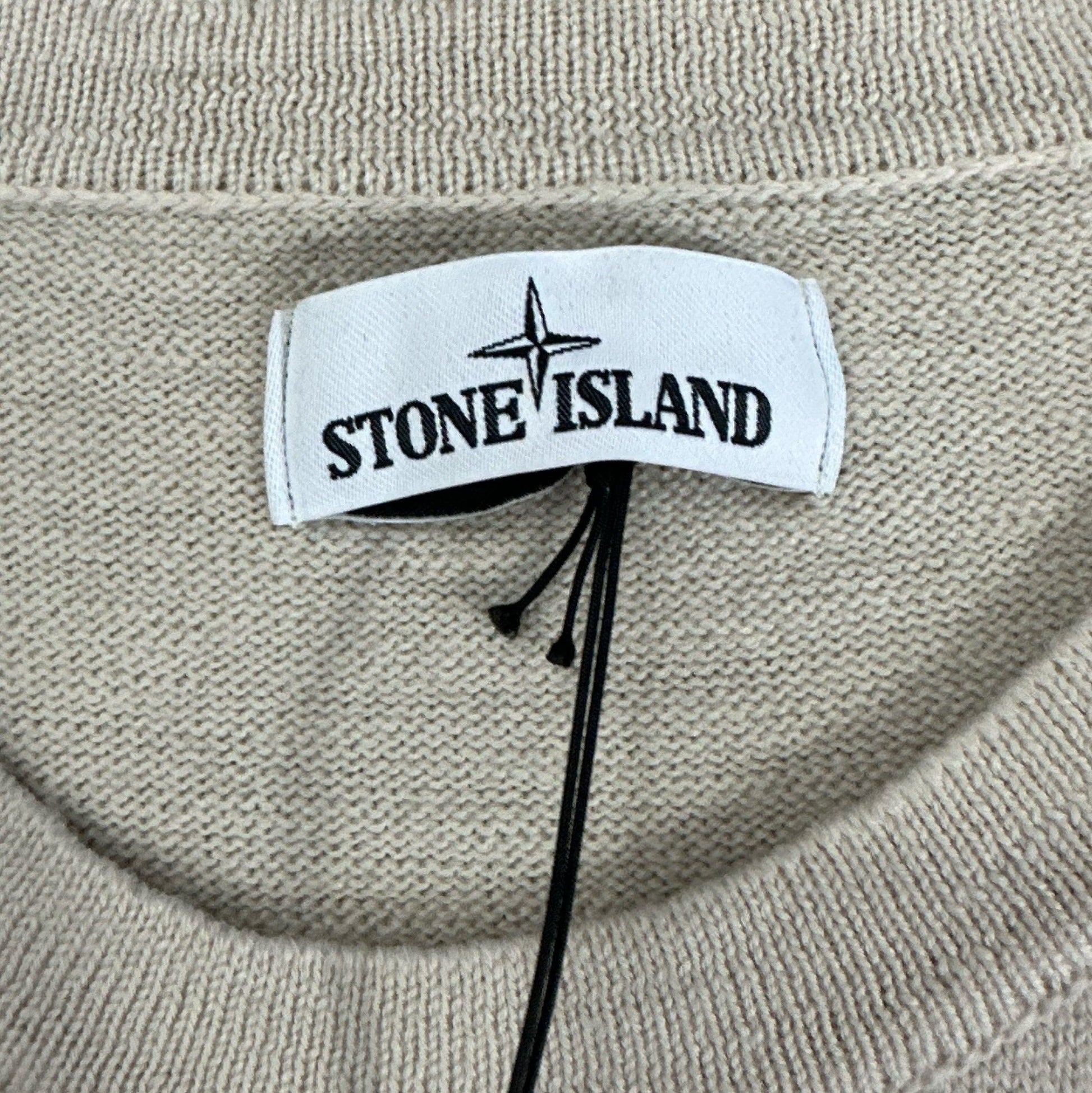 Stone Island Pullover Thin Knit Front Pocket Jumper - Known Source