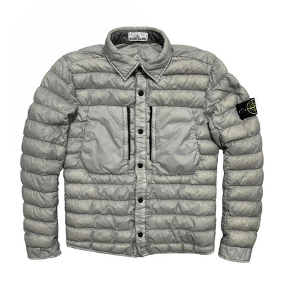 Stone Island Quilted Down Overshirt Jacket - Known Source